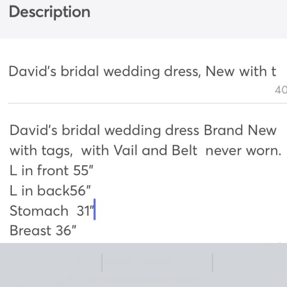 Wedding dress - Picture 2 of 8